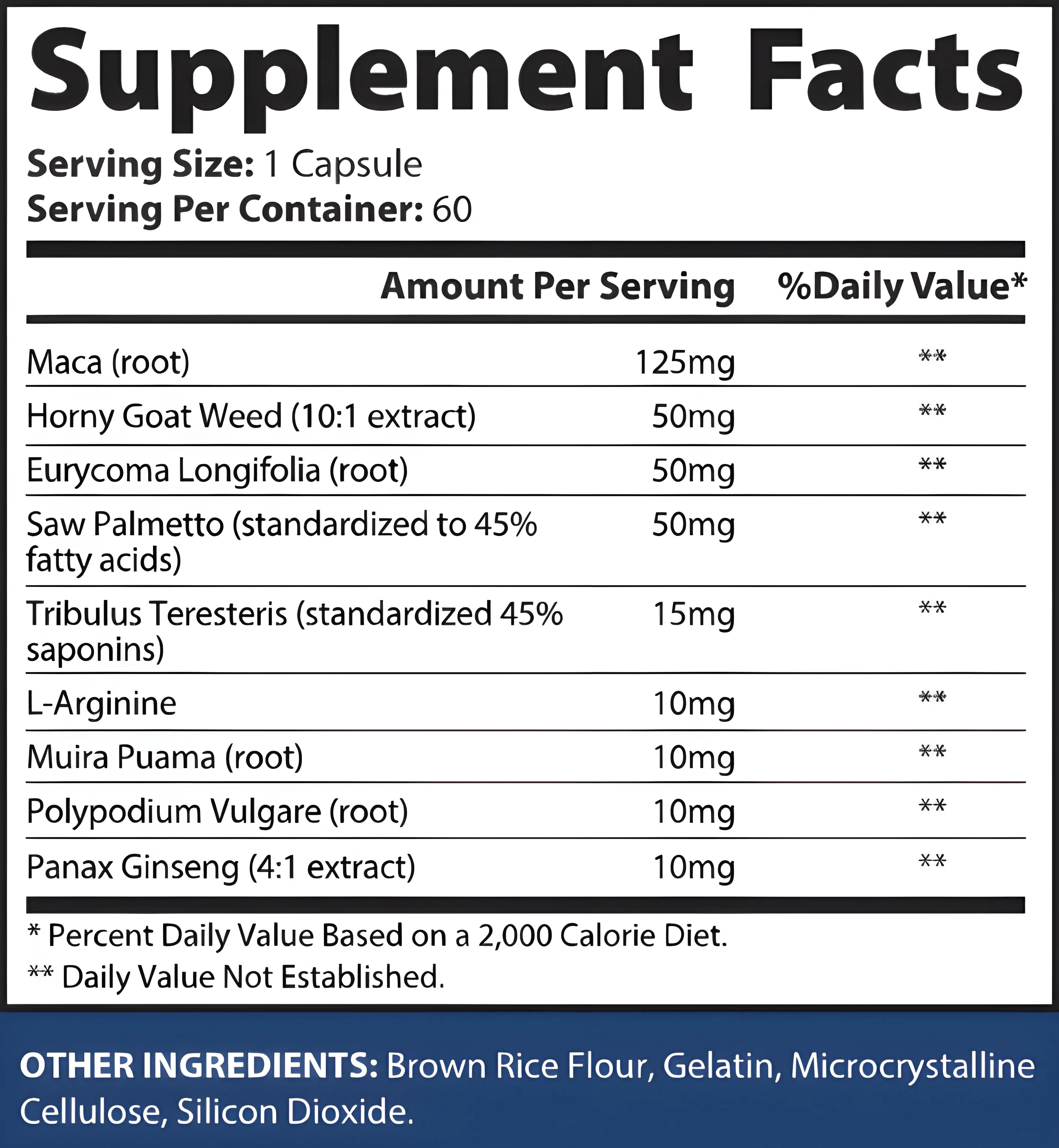InvigoRise Product Label